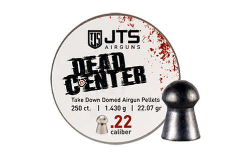 Airguns JTS Group Dead Center JTS .22 CAL 22GR DOMED 250CT • Model: Dead Center